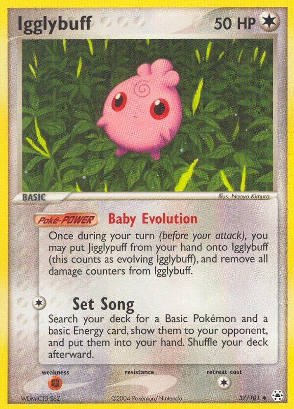Igglybuff 37/101 card