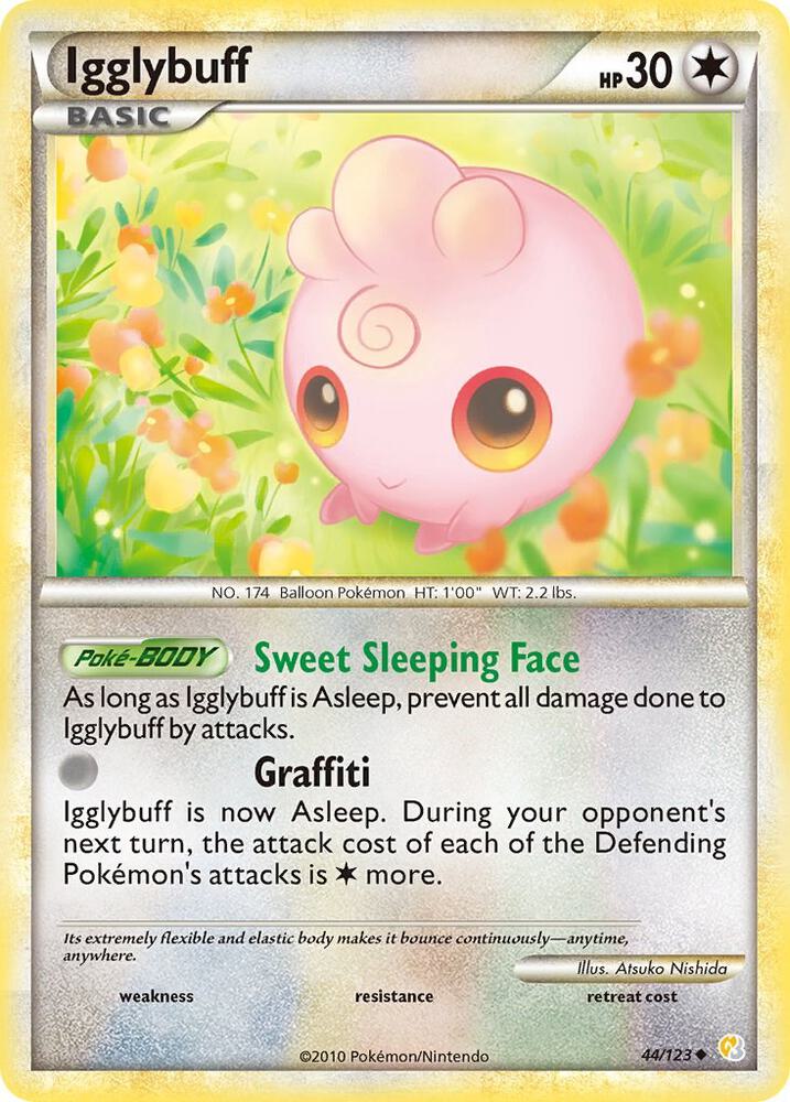 Igglybuff 44/123 card