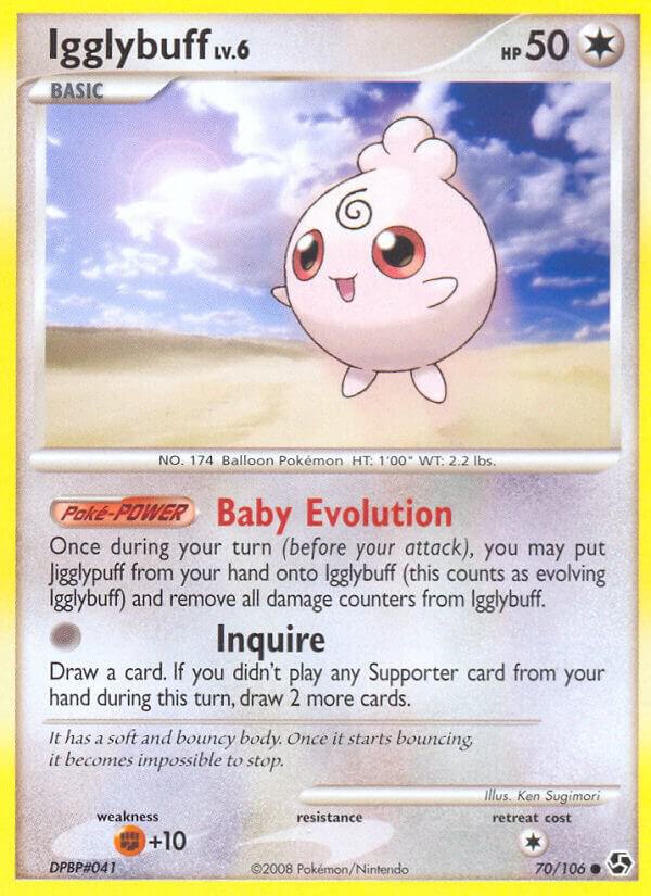 Igglybuff 70/106 card