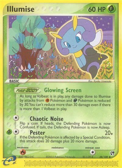 Illumise 38/100 card