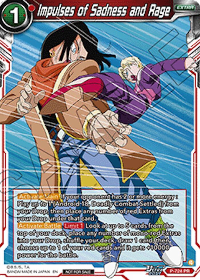 Impulses of Sadness and Rage Ultra Bout Series Tournament Pack Vol2 P-724