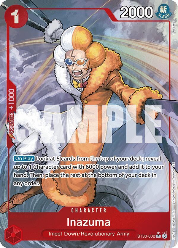 Inazuma Full Art ST30-002 carta