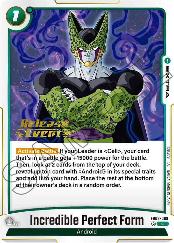 Incredible Perfect Form FB08-069 card
