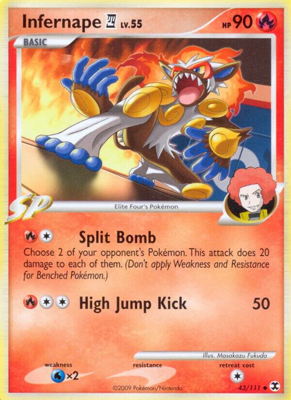 Infernape E4 43/111 card