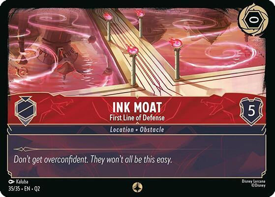 Ink Moat First Line of Defense 35/35 card