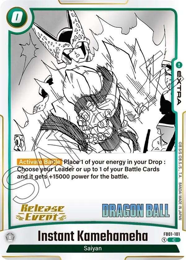 Instant Kamehameha FB01-101 card