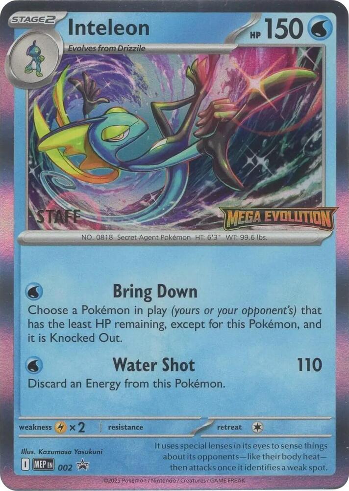 Inteleon 002 Staff card