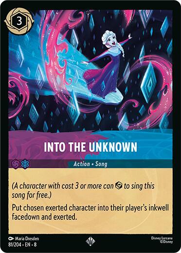 Into the Unknown 81/204 card