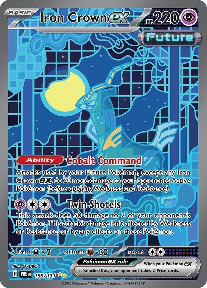 Iron Crown ex 158/131 carta