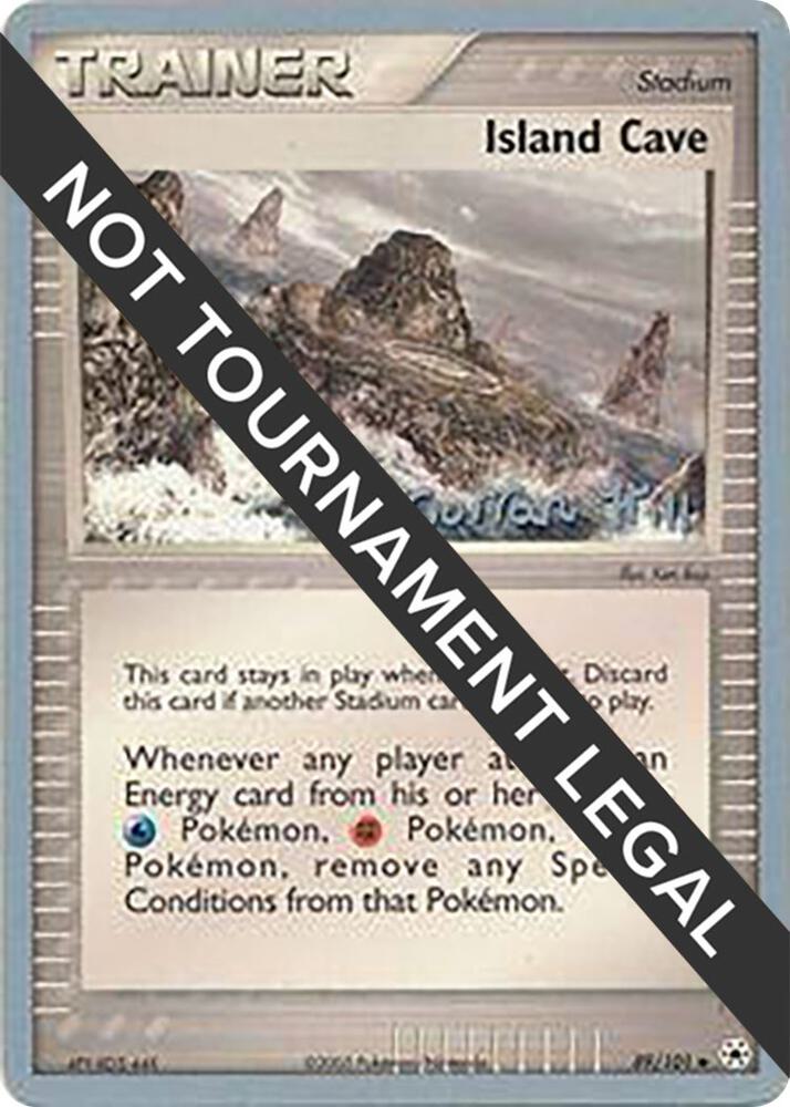 Island Cave 2005 Curran Hill 89/101 card