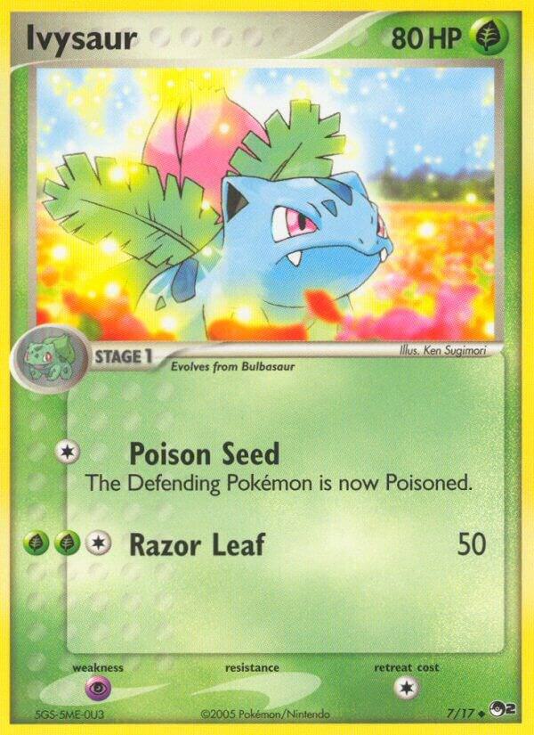 Ivysaur 007/017 card