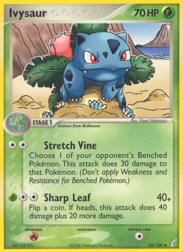Ivysaur 035 100 card