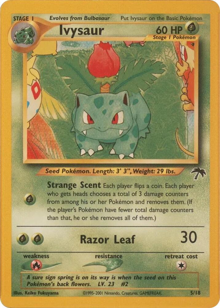 Ivysaur 05/18 card