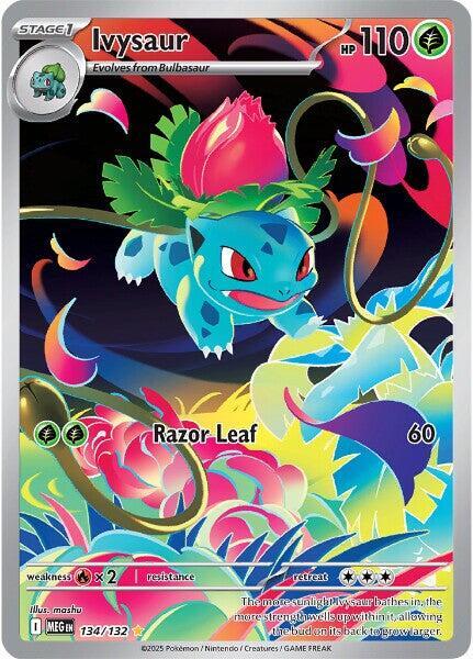 Ivysaur 134 132 card