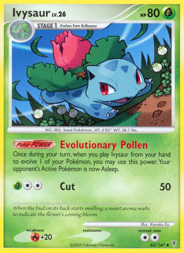 Ivysaur 62 card