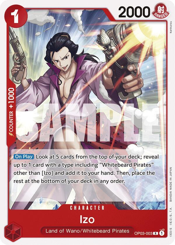 Izo OP03-003 card