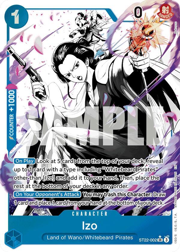 Izo Parallel ST22-002 carta