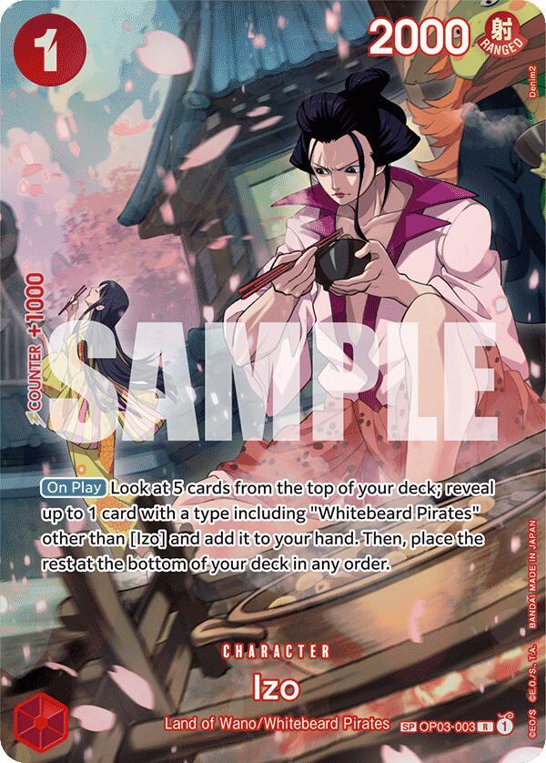Izo SP OP03-003 carta