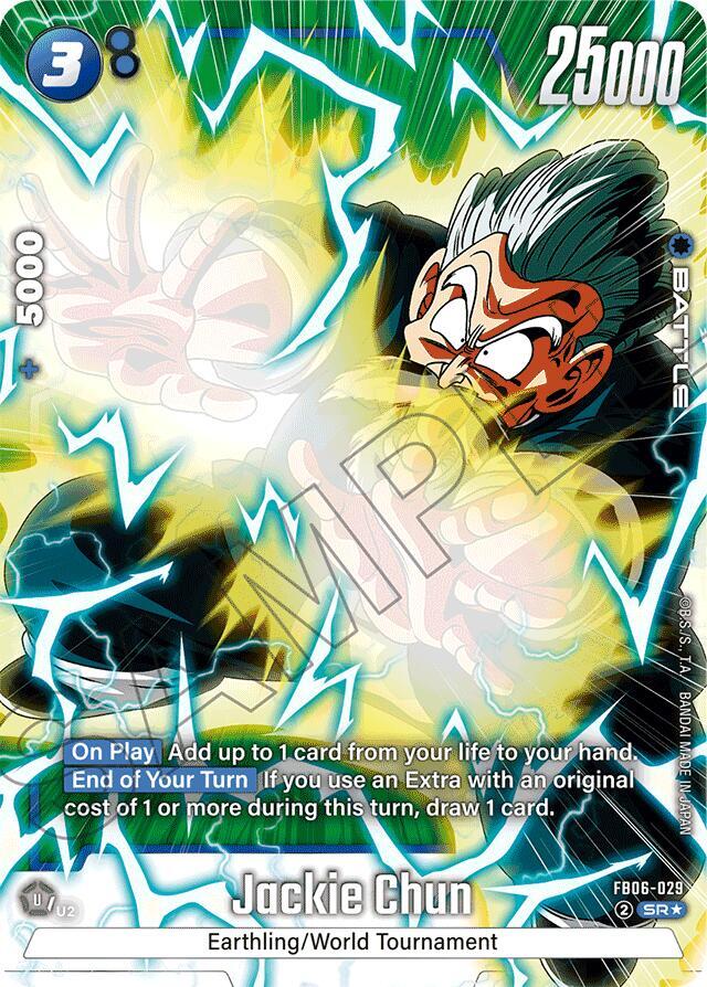 Jackie Chun Alternate Art FB06-029 card