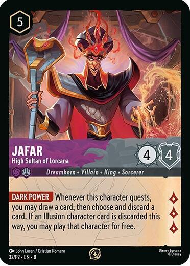 Jafar High Sultan of Lorcana Store Champion Participant 32
