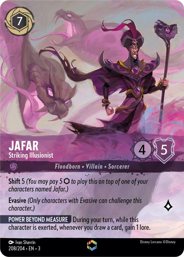 Jafar Striking Illusionist Enchanted 208/204