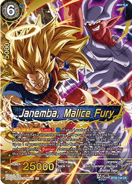 Janemba Malice Fury BT29-144 card