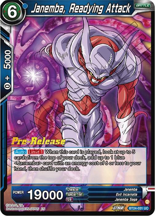 Janemba Readying Attack BT24-031