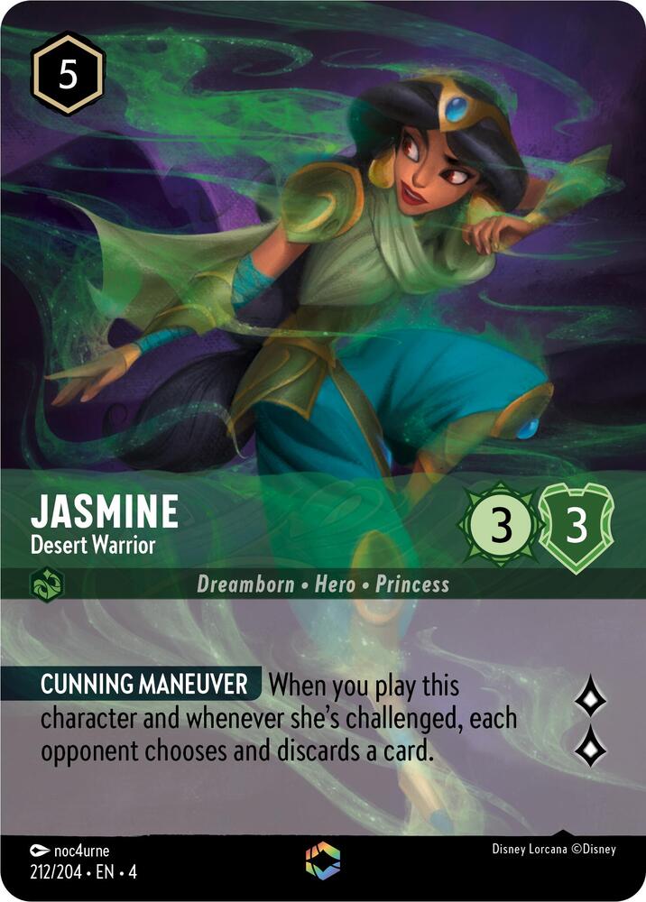 Jasmine Desert Warrior Enchanted 212/204