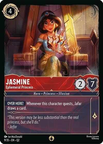 Jasmine Ephemeral Princess 9/35 card