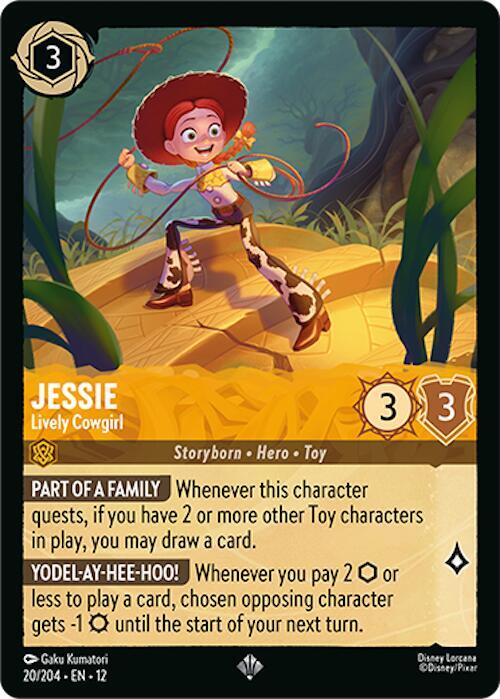 Jessie Lively Cowgirl 20/204 carta