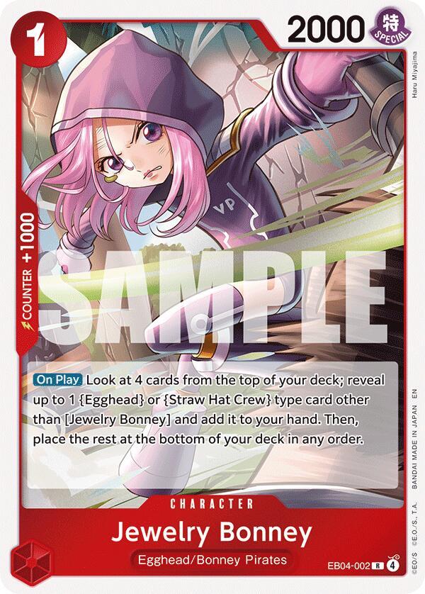 Jewelry Bonney (EB04-002) card