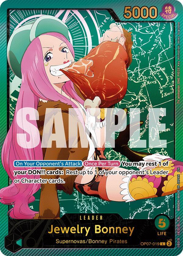 Jewelry Bonney SP OP07-019 card