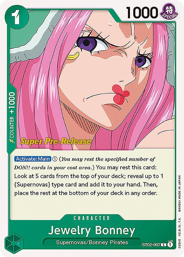 Jewelry Bonney ST02-007 carta
