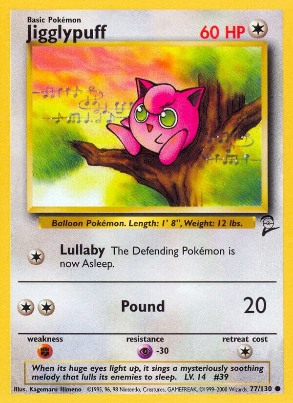 Jigglypuff 077/130 carta
