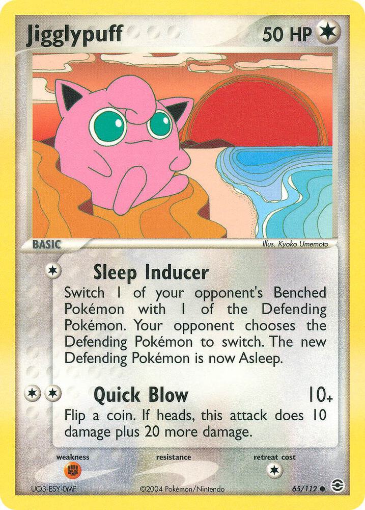 Jigglypuff 65/112 card