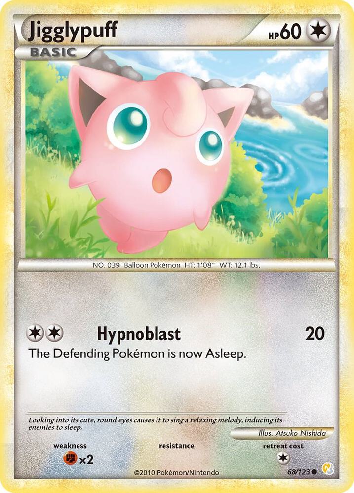 Jigglypuff 68/123 carta