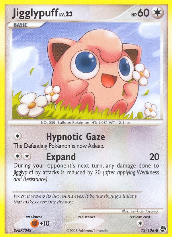 Jigglypuff 72/106 card