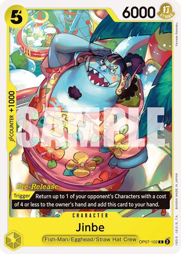 Jinbe 102 OP07-102 carta