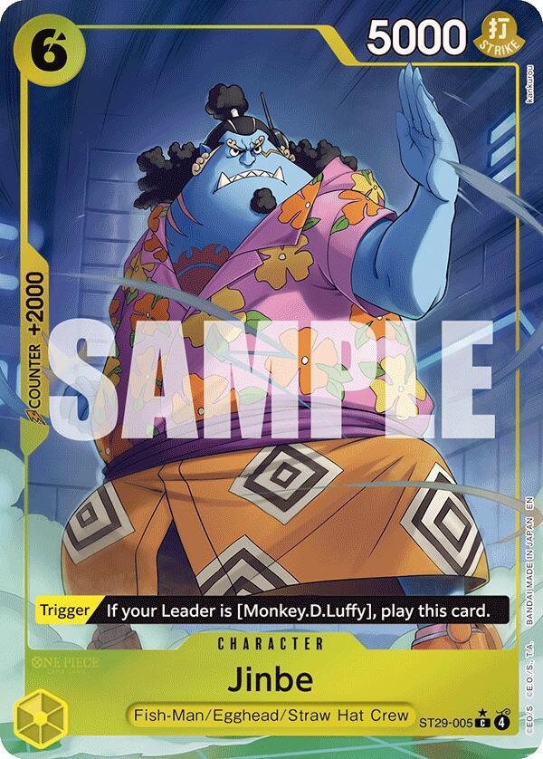 Jinbe Full Art ST29-005 carta