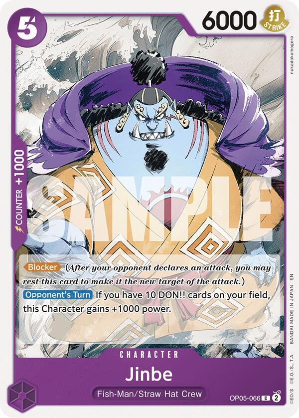 Jinbe Reprint OP05-066 carta