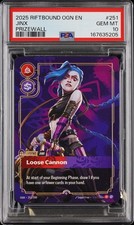 Jinx Loose Cannon Metal Prize Wall 251/298 card
