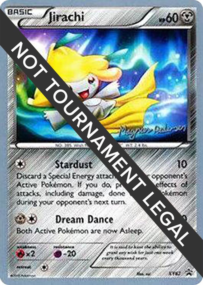 Jirachi 2018 Magnus Pedersen XY67 card