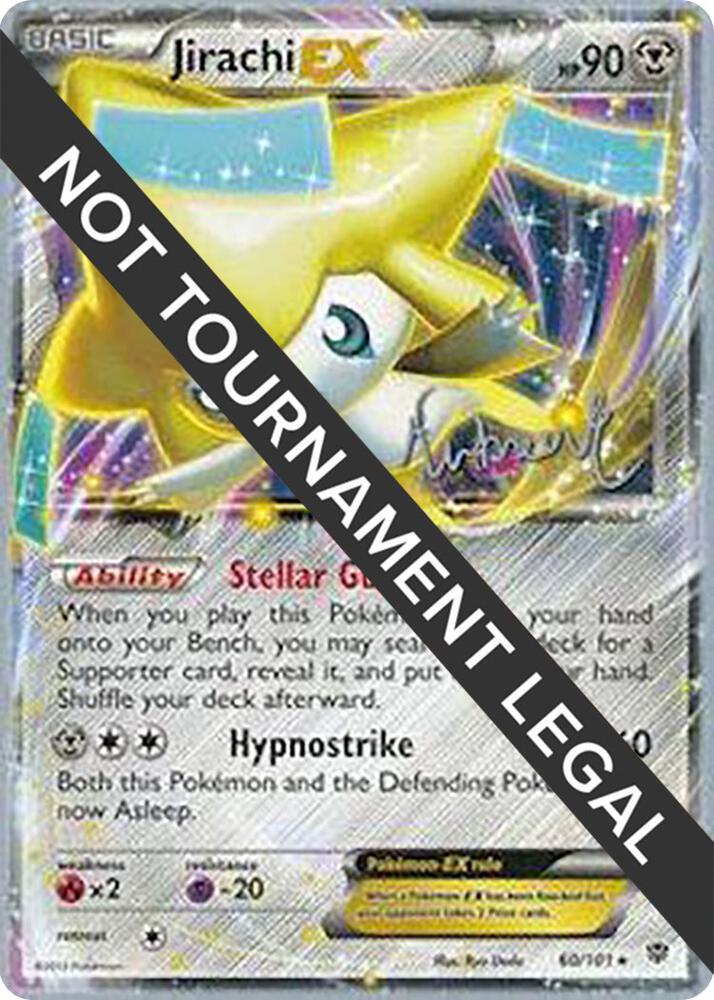 Jirachi EX 2014 Andrew Estrada 60/101 card