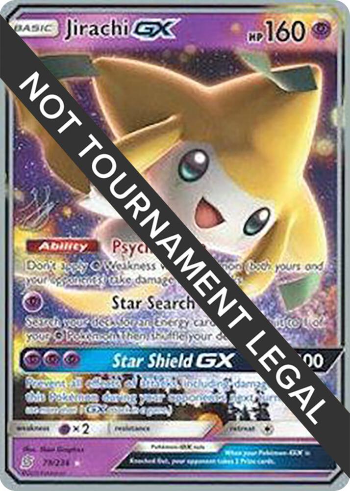 Jirachi GX 2019 Henry Brand 79/236 card