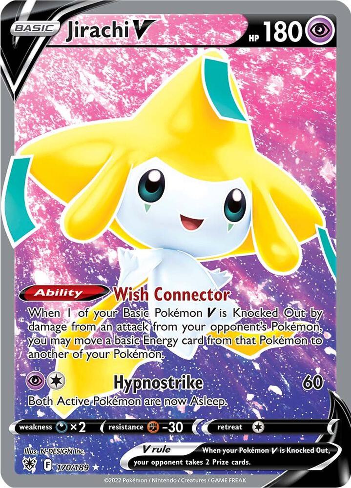 Jirachi V Full Art 170/189
