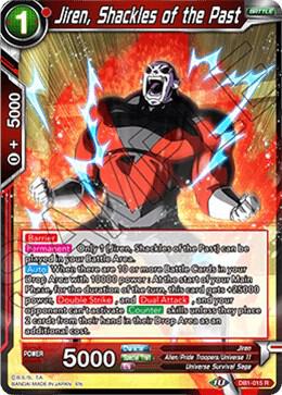 Jiren Shackles of the Past DB1-015