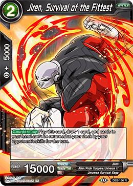 Jiren Survival of the Fittest DB2-156 carta