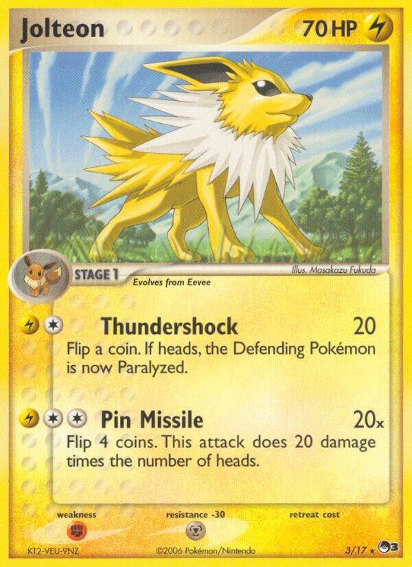 Jolteon 003/017 card