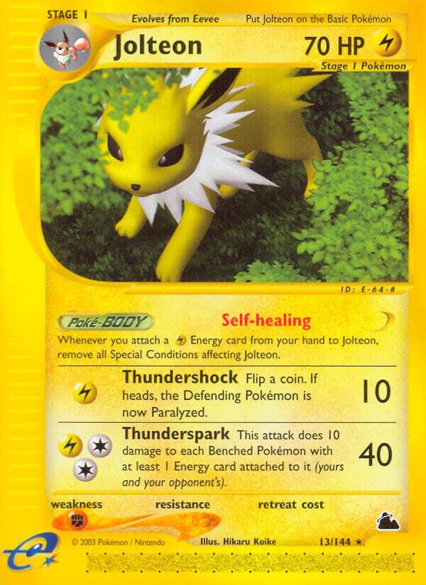 Jolteon 13 013/144 card