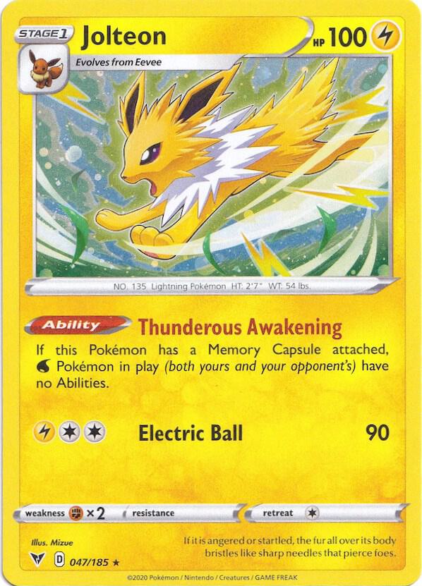 Jolteon 47/185 card